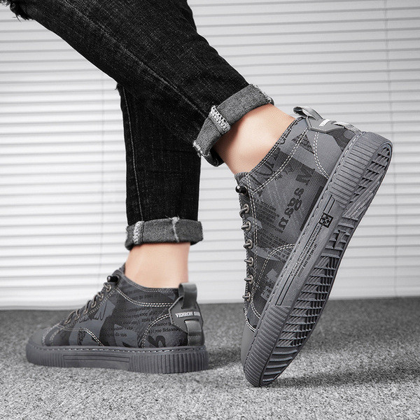 Ležerne muške tenisice s vezicama i uzorkom