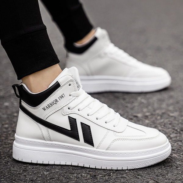 Lameda tallaga ökonahast valmistatud meeste vabaaja tossud kõrged mudelid