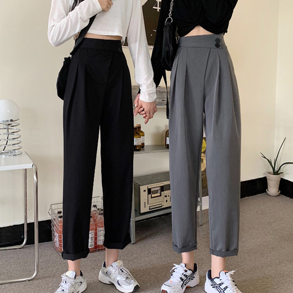 Naiste moodne pükste tavaline mudel