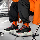 Meeste kõrge talla ja paeltega nahast tossud