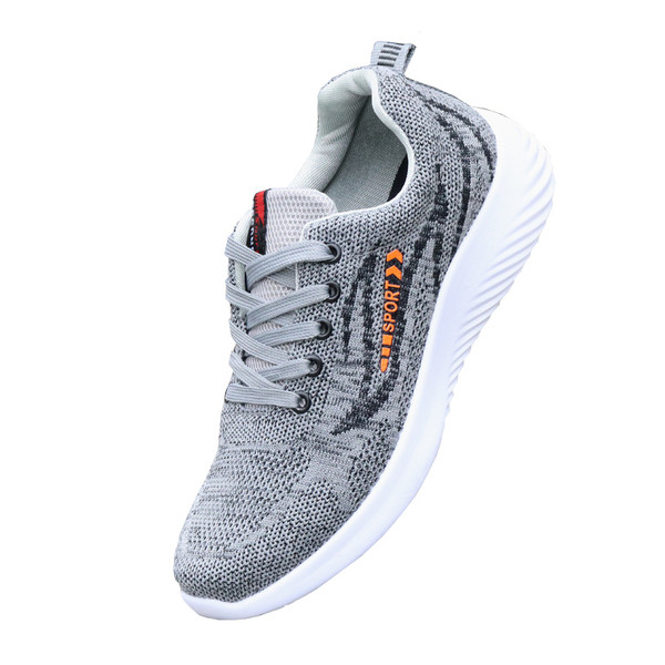 Sport és alkalmi férfi tornacipő textilből, fűzővel