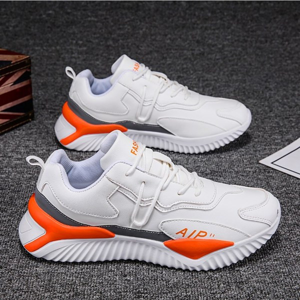 Eko-nahast valmistatud vabaaja meeste tossud kõrgete taldade ja paeltega