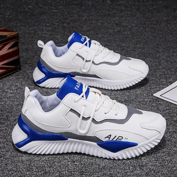 Eko-nahast valmistatud vabaaja meeste tossud kõrgete taldade ja paeltega