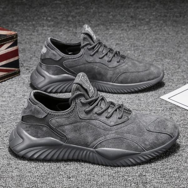 Öko velúrból készült, fűzős őszi tornacipő