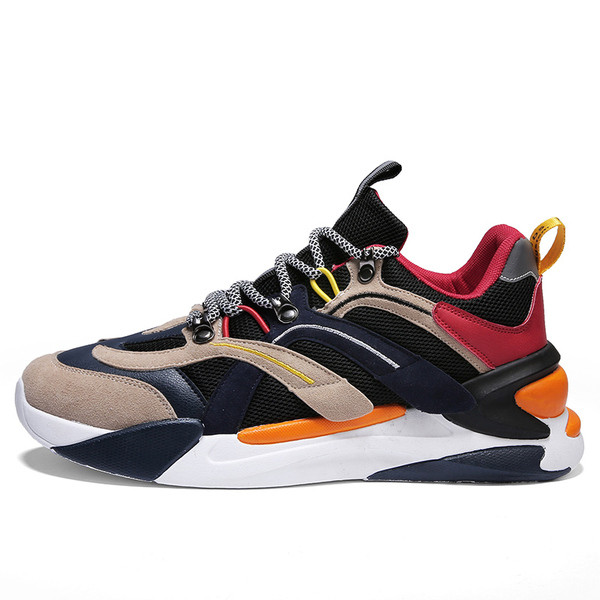 Värvilised meeste tossud öko-seemisnahast elemendiga