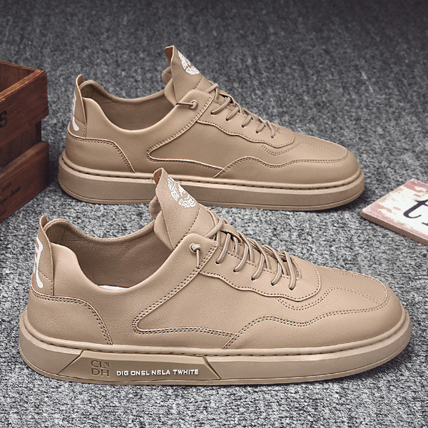 Férfi tornacipő ÚJ modell fűzővel és egyenes talppal, fehér színben