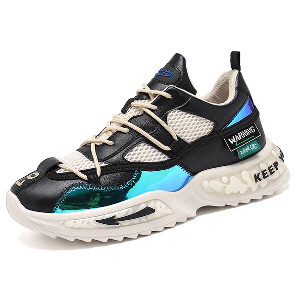 Uus kõrge talla ja kirjadega ökonahast meeste tossude mudel