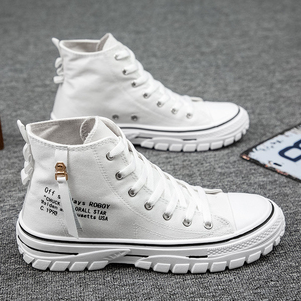 Kolmes värvitoonis paelte ja lameda tallaga moodsad meeste tossud