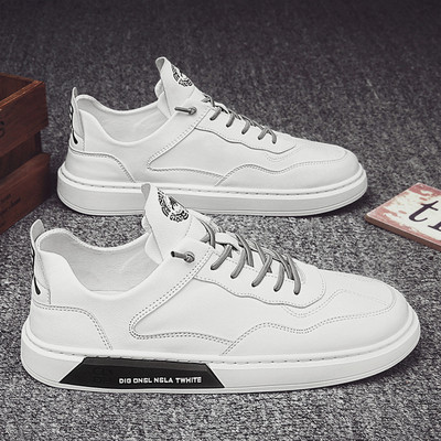 Ανδρικά αθλητικά παπούτσια casual από έκο δέρμα