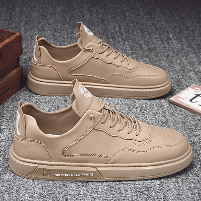 Ανδρικά αθλητικά παπούτσια casual από έκο δέρμα