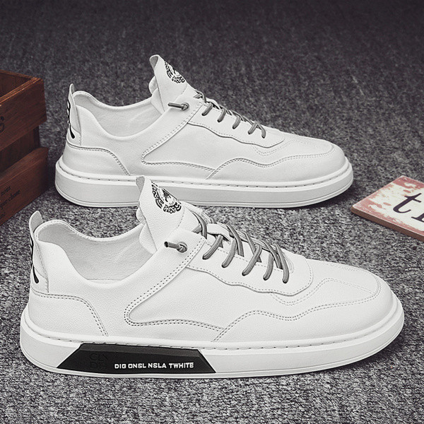 Ανδρικά αθλητικά παπούτσια casual από έκο δέρμα 