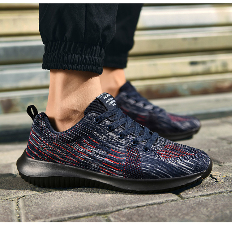 Alkalmi férfi tornacipő lapos talppal