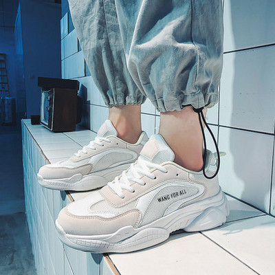 ΝΕΟ μοντέλο αθλητικά ανδρικά παπούτσια με κεντήματα και κορδόνια