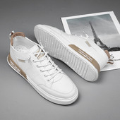 Casual muške tenisice - od eko kože sa vezicama