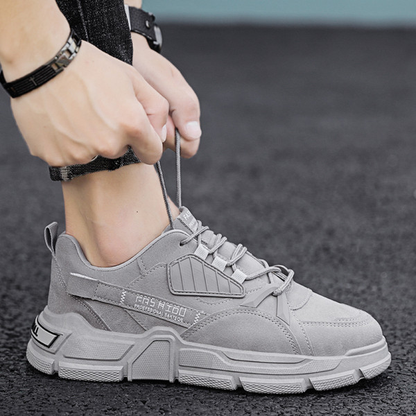 Muške casual sportske cipele od eko brušene kože