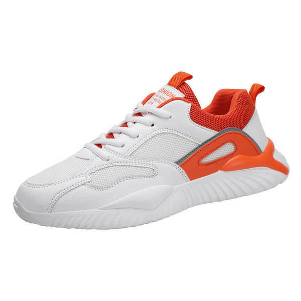 Modern férfi tornacipő hálós és lapos talppal