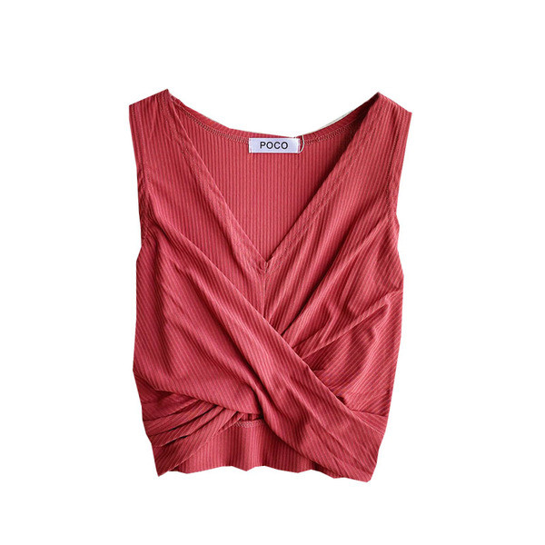 Igapäevane spitsikaelusega naiste topp