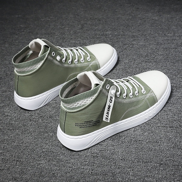 Alkalmi férfi tornacipő - fűzővel és lapos talppal