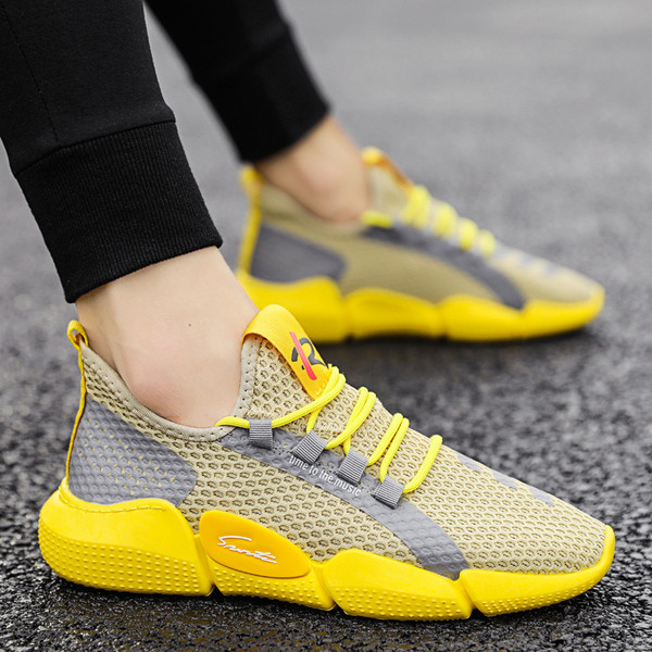 Légáteresztő sportcipő férfiaknak