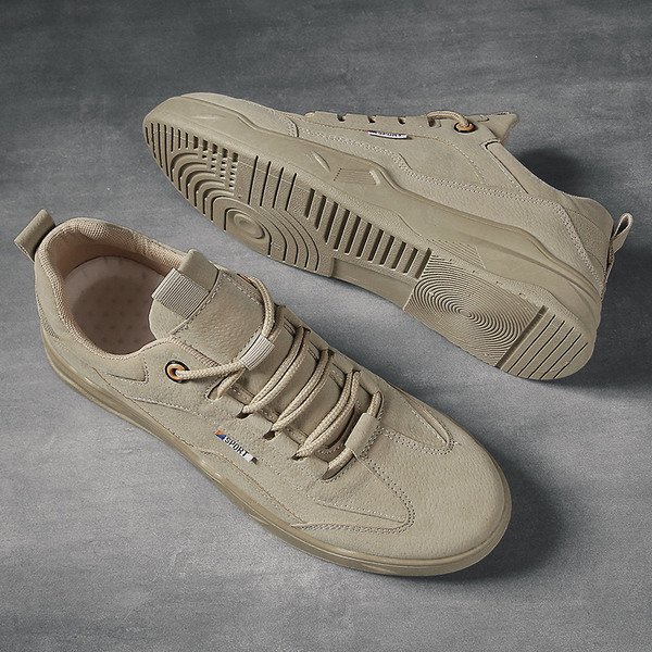 Öko velúrból készült, fűzős férfi tornacipő ÚJ modell