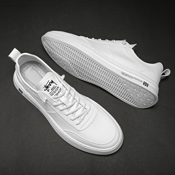 Fehér fűzős férfi tornacipő ÚJ modell