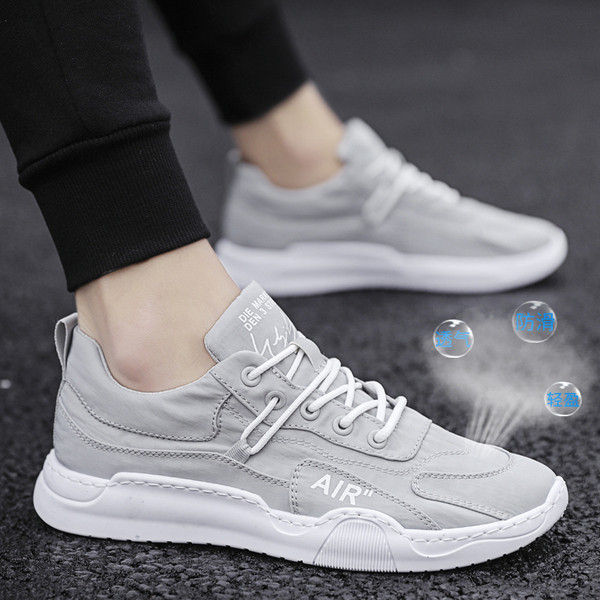 Alkalmi légáteresztő tornacipő fűzővel