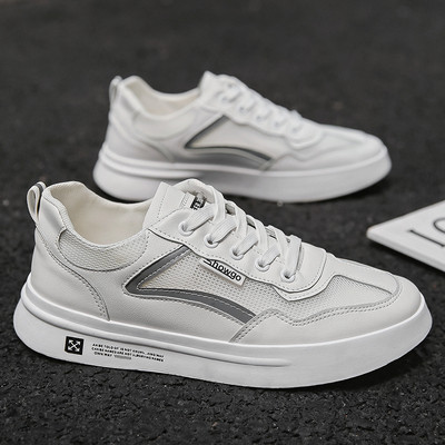 Öko bőrből készült férfi tornacipő - két modell