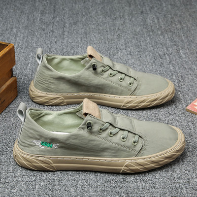 Ανδρικά αθλητικά παπούτσια casual με υφάσματα και κορδόνια