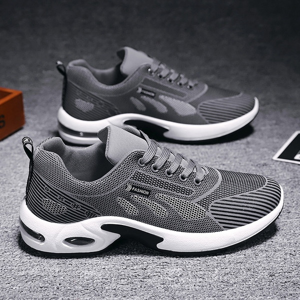 Muške casual tenisice s mrežicom i natpisom