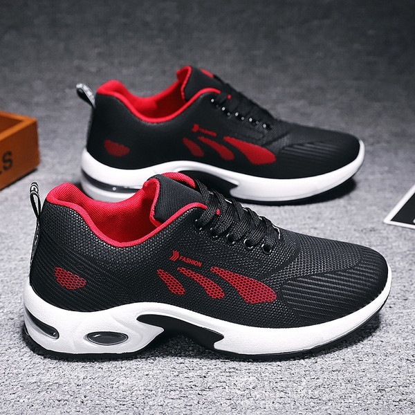 Muške casual tenisice s mrežicom i natpisom