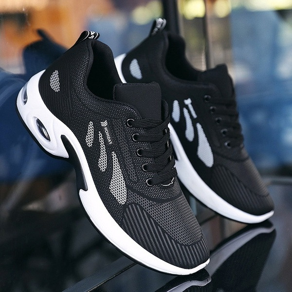 Muške casual tenisice s mrežicom i natpisom