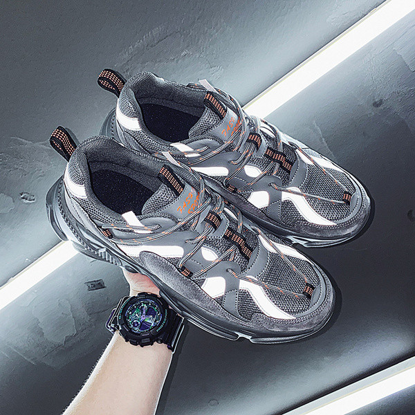 Férfi őszi tornacipő hálós, durva talppal