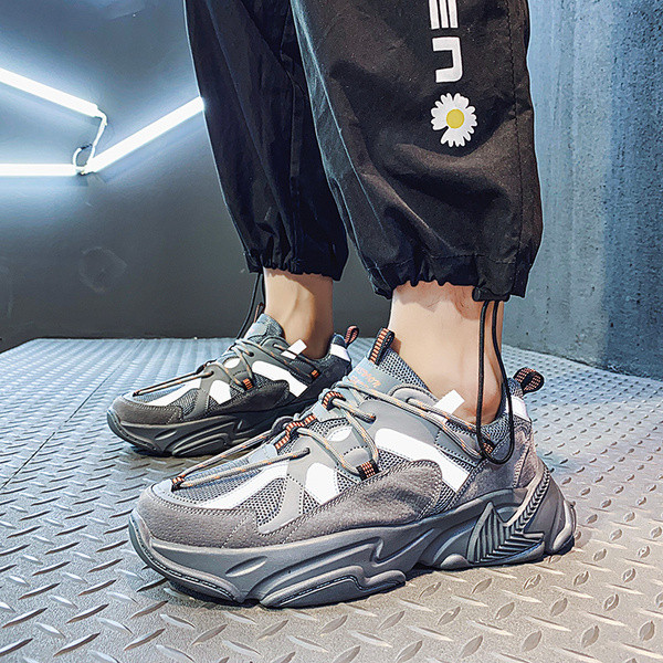 Férfi őszi tornacipő hálós, durva talppal