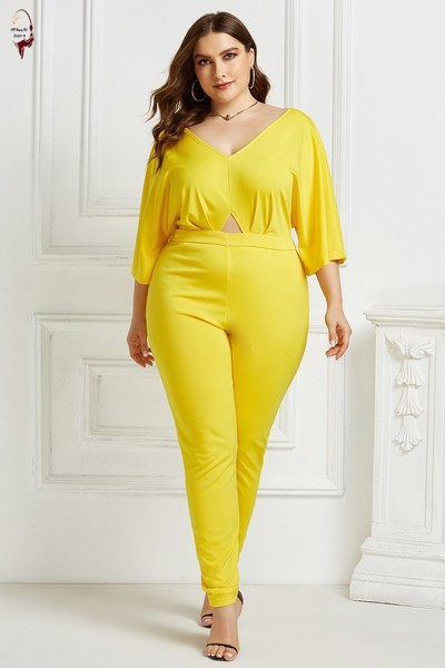 ÚJ modell női overall 3/4-es ujjal és mély nyakkivágással