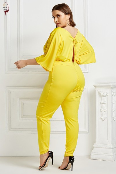 ÚJ modell női overall 3/4-es ujjal és mély nyakkivágással