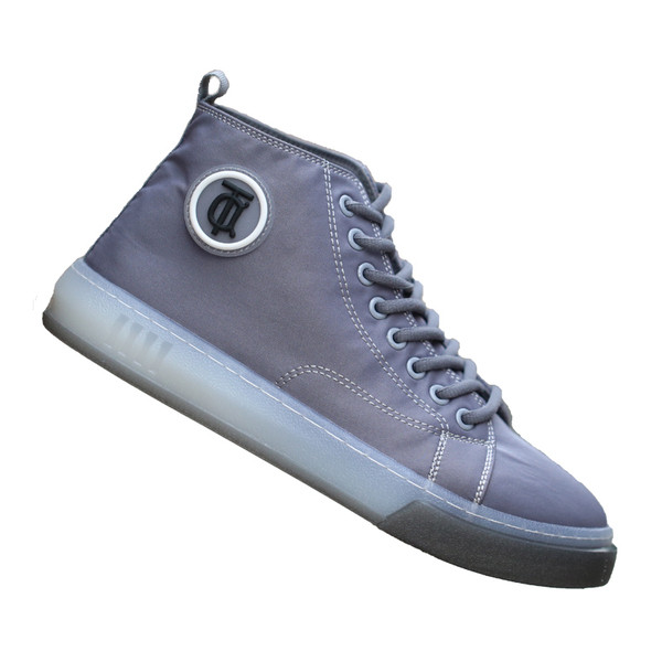 Magas modell vászon tornacipő fűzővel