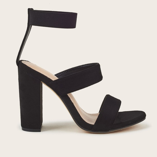 Elegantsed kivikestega naiste kõrge kontsaga kingad