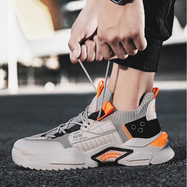 Meeste võrkkangaga hingavad tossud