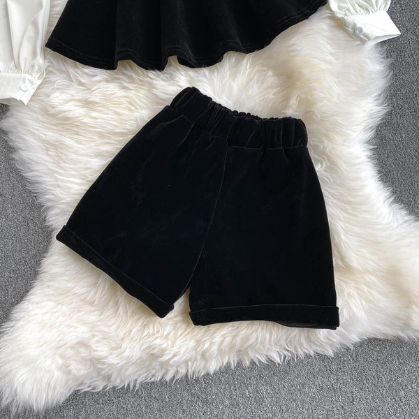 Retro naiste särgi ja pükste komplekt