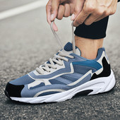 Ανδρικά αθλητικά καθημερινά παπούτσια με επίπεδη σόλα