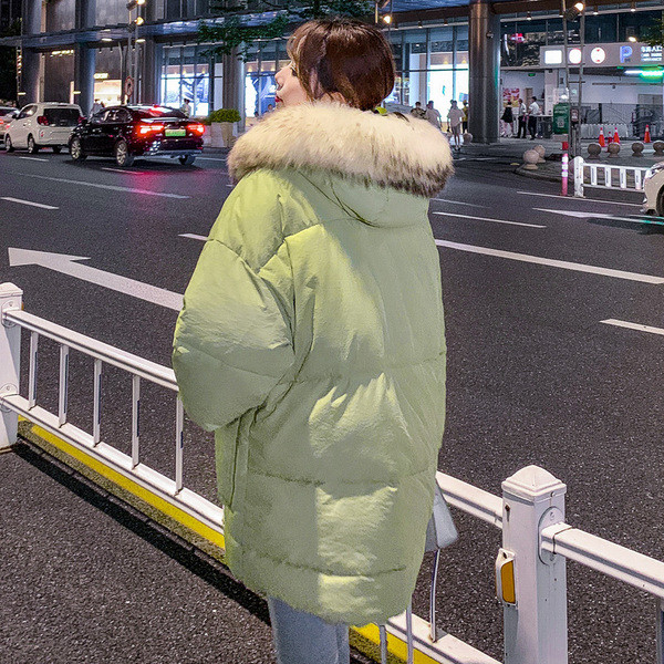 UUS mudel naiste talvejope lai kapuutsiga ja udusulega mudel