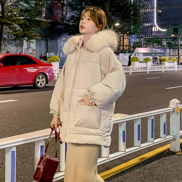 UUS mudel naiste talvejope lai kapuutsiga ja udusulega mudel