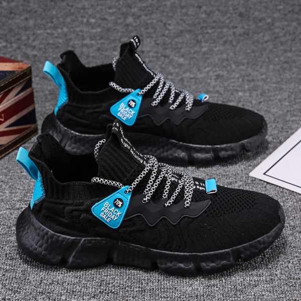 Muške prozračne tekstilne tenisice s vezicama i grubim potplatom