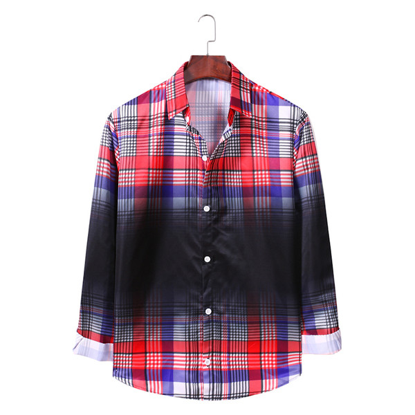 Muška košulja u boji s klasičnim ovratnikom