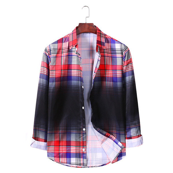 Muška košulja u boji s klasičnim ovratnikom