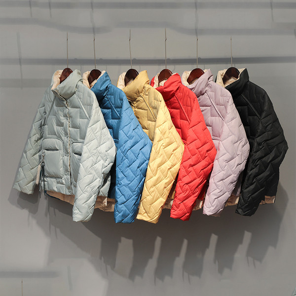 Ženska jesensko-zimska jakna sa velikim džepovima