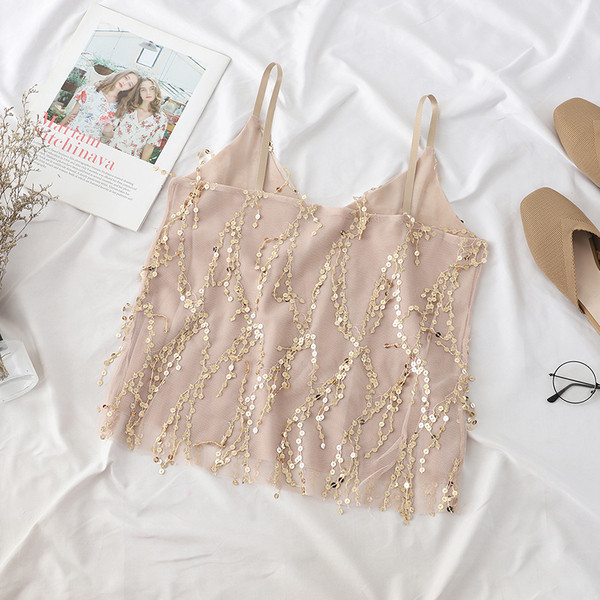 Moodne litrite ja õhukeste rihmadega naiste topp