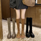 Naiste vabaaja saapad lukuga kolmes värvitoonis