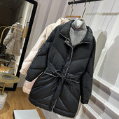 Moodne naiste talvejope vöörihmaga