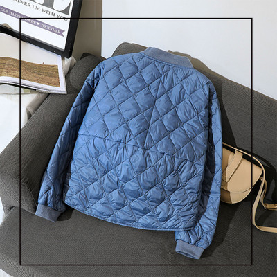 Női alkalmi kabát zsebekkel